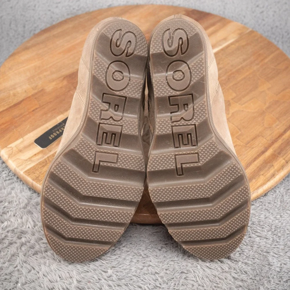 Sorel‎ Joan of Arctic Wedge III Brown Zip Bootie Size 5